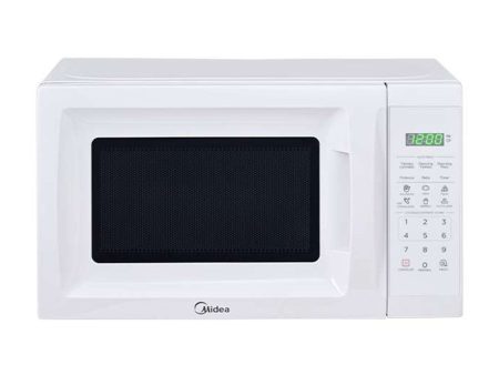 Horno de Microondas 0.7 Pies Cúbicos Midea MMDP07S2CW Online now