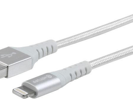 Lightning Cable MFI 2m SilvereSTUFF on Sale