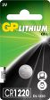 GP LITHIUM BUTTON CELL CR1220GP Batteries For Discount