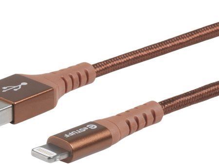 Lightning Cable MFI 2m GoldeSTUFF For Sale