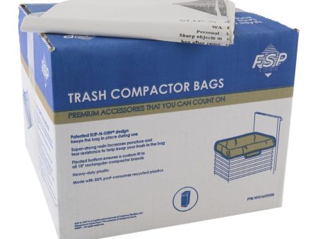 60 Pack-Plastic Compactor Bags-18  Models For Cheap