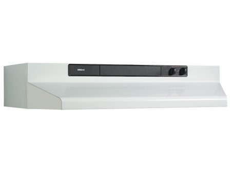 **DISCONTINUED** Broan® 36-Inch Convertible Under-Cabinet Range Hood, 220 CFM, White Hot on Sale