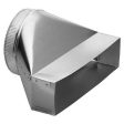 10  Round to Rectangular Transition for Range Hoods and Bath Ventilation Fans Sale