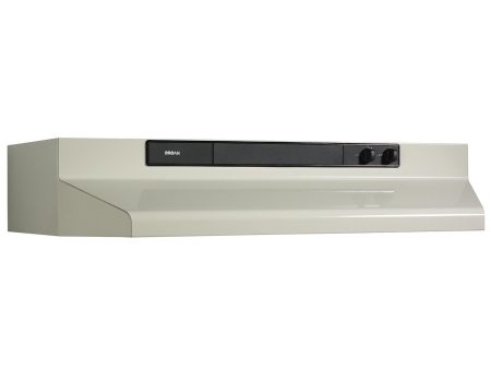 **DISCONTINUED** Broan® 30-Inch Convertible Under-Cabinet Range Hood, 220 CFM, Bisque Online now