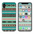 Aztec Turquoise Apple iPhone X Skin Supply