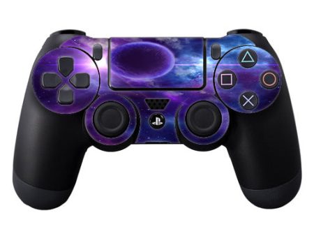 Purple Moon Galaxy Sony Playstation PS4 Controller Skin For Discount