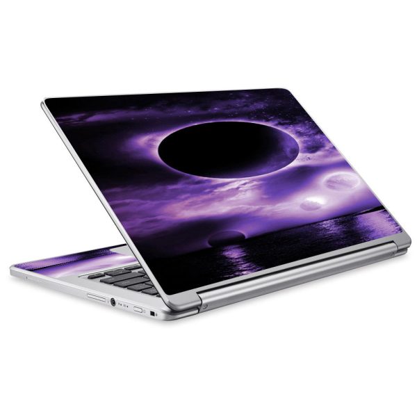 Eclipsed Moon Purple Sky Acer Chromebook R13 Skin Online Hot Sale