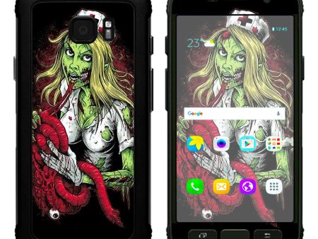 Zombie Nurse Eating Flesh  Samsung Galaxy S7 Active Skin Discount