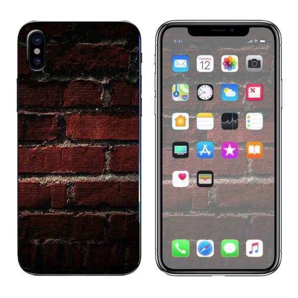 Brick Wall Apple iPhone X Skin For Sale