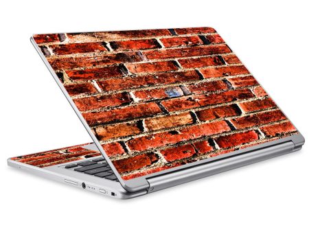 Red Brick Wall Rough Brickhouse  Acer Chromebook R13 Skin on Sale