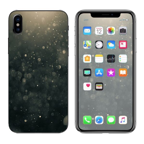 Bokeh Bubbles Apple iPhone X Skin Cheap