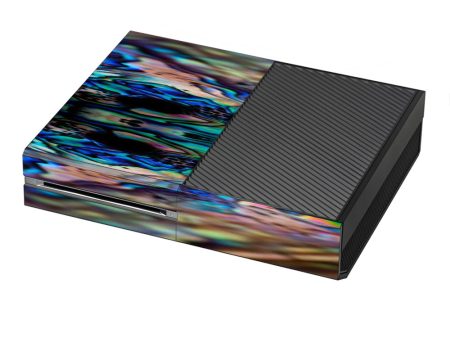 Abalone Blue Black Shell Design Microsoft Xbox One Skin For Discount