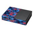 Digi Camo Team Colors Camouflage Blue Red Microsoft Xbox One Skin Cheap