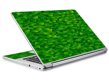 Green Leaves Acer Chromebook R13 Skin Online Hot Sale