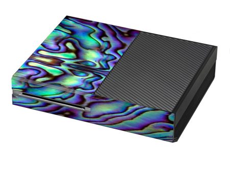 Abalone Sea Shell Green Blue Purple Microsoft Xbox One Skin Supply