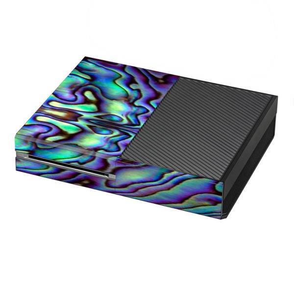 Abalone Sea Shell Green Blue Purple Microsoft Xbox One Skin Supply