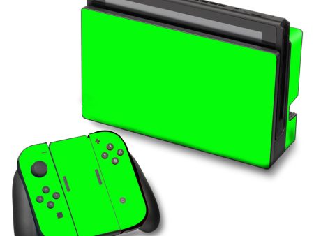 Bright Green  Nintendo Switch Skin Cheap