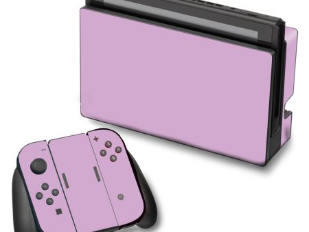 Solid Purple Nintendo Switch Skin Cheap