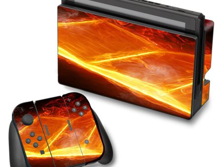 Fire, Flames Nintendo Switch Skin For Sale