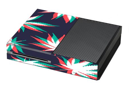 3D Holographic Week Pot Leaf Microsoft Xbox One Skin Discount