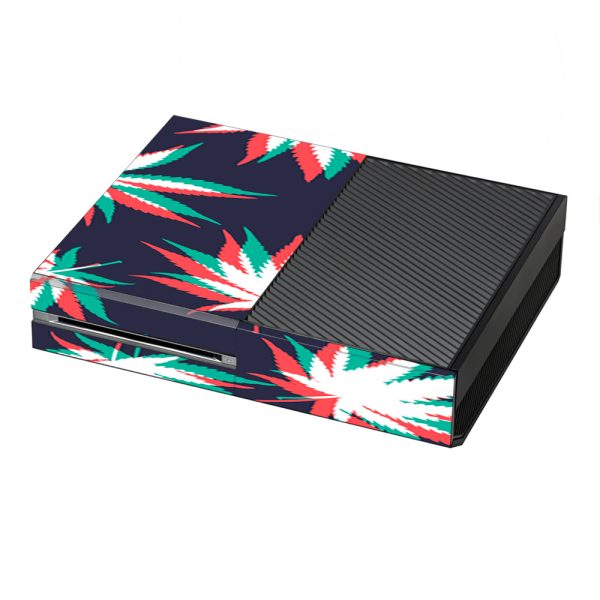 3D Holographic Week Pot Leaf Microsoft Xbox One Skin Discount