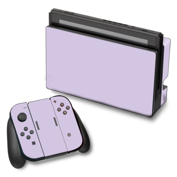 Solid Lilac, Light Purple  Nintendo Switch Skin Online now