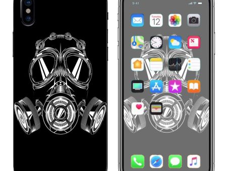 Apocalypse Gas Mask  Apple iPhone X Skin Fashion