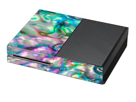 Abalone Shell Pink Green Blue Opal Microsoft Xbox One Skin Online now