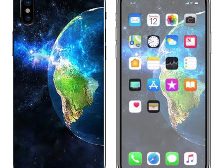 3D Earth  Apple iPhone X Skin Online now