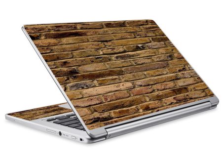 Brown Rough Brick Wall  Acer Chromebook R13 Skin Online now