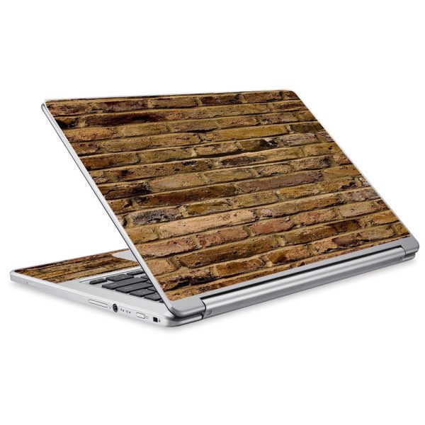 Brown Rough Brick Wall  Acer Chromebook R13 Skin Online now