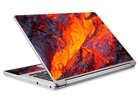 Charred Lava Volcano Ash Acer Chromebook R13 Skin For Sale