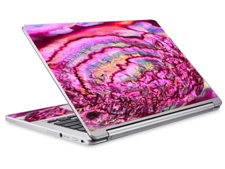 Pink Abalone Shell Sea Opal Acer Chromebook R13 Skin Online Hot Sale