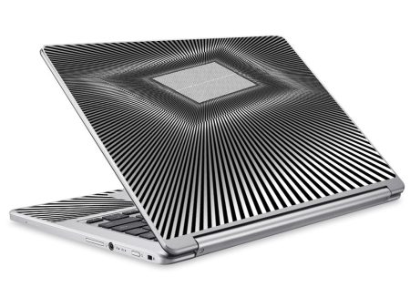 Abstract Lines And Square Acer Chromebook R13 Skin For Cheap