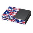 Digi Camo Team Colors Camouflage Red White Blue Microsoft Xbox One Skin on Sale