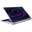 Purple Rose Pedals Water Drops Acer Chromebook R13 Skin Sale