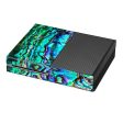 Abalone Ripples Green Blue Purple Shells Microsoft Xbox One Skin Online Hot Sale