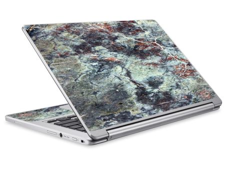 Rough Marble Grey Red Blue Granite Acer Chromebook R13 Skin Online Hot Sale