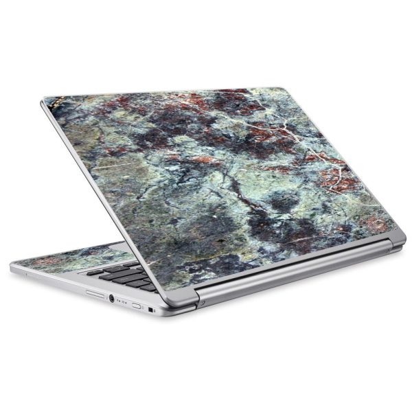 Rough Marble Grey Red Blue Granite Acer Chromebook R13 Skin Online Hot Sale