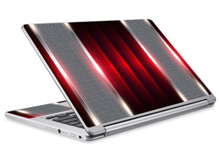 Red Metal Pattern Screen Acer Chromebook R13 Skin Fashion