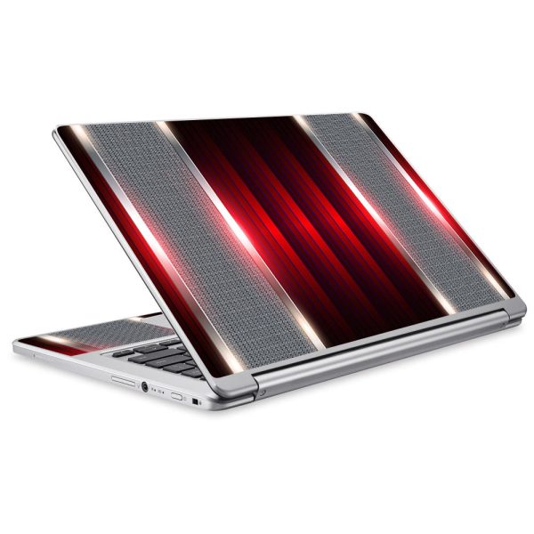 Red Metal Pattern Screen Acer Chromebook R13 Skin Fashion