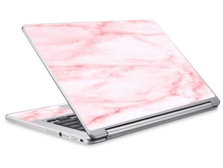 Rose Pink Marble Pattern Acer Chromebook R13 Skin Sale