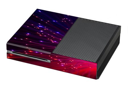 Fiber Optics Red Needles Space Microsoft Xbox One Skin For Discount