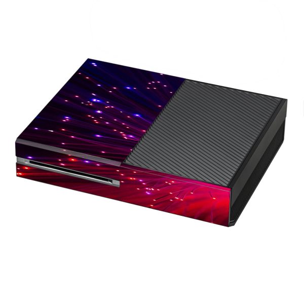 Fiber Optics Red Needles Space Microsoft Xbox One Skin For Discount