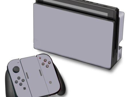 Solid Gray Nintendo Switch Skin Fashion