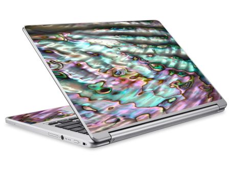 Abalone Pink Green Purple Sea Shell  Acer Chromebook R13 Skin Online