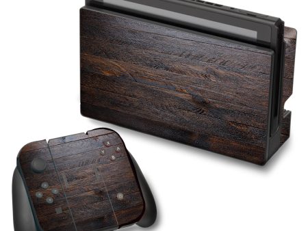 Wooden Wall Pattern Nintendo Switch Skin Cheap