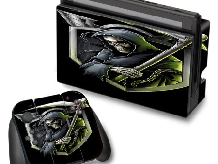 Black Ops Grim Reaper Nintendo Switch Skin Fashion