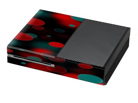 Red Blue Circles Dots Vision Microsoft Xbox One Skin Online