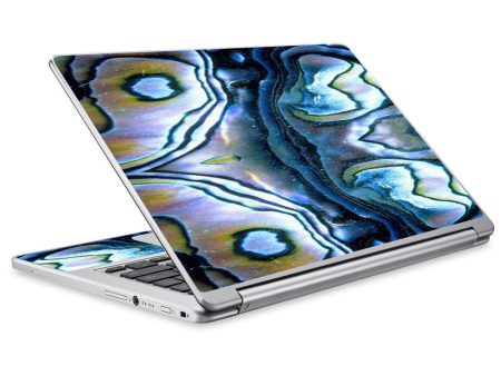 Abalone Aulon Sea Shells Pattern Crystal Acer Chromebook R13 Skin Online